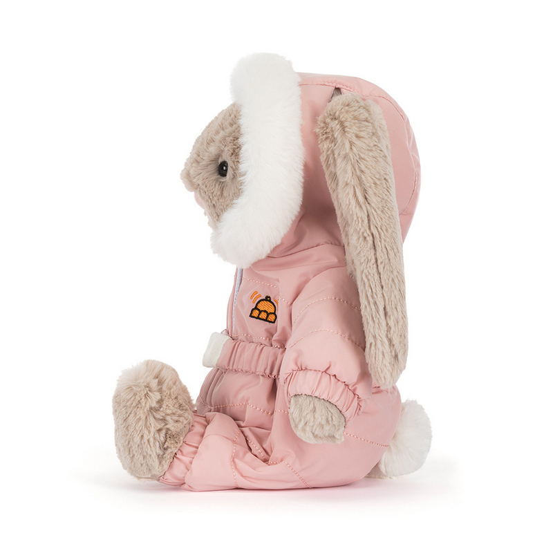Peluche - Lapin bashful en habit de neige - Jellycat