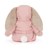 Peluche - Lapin bashful en habit de neige - Jellycat