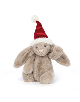 Peluche - Lapin Bashful de Noël - Moyen - Bashful Christmas Bunny - Jellycat