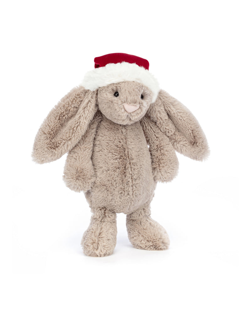 Peluche - Lapin Bashful de Noël - Moyen - Bashful Christmas Bunny - Jellycat