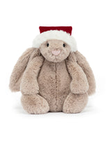 Peluche - Lapin Bashful de Noël - Moyen - Bashful Christmas Bunny - Jellycat