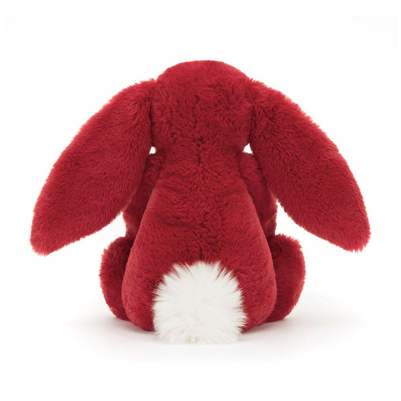 Peluche - Lapin Bashful de luxe - Scarlett - Moyen - Jellycat