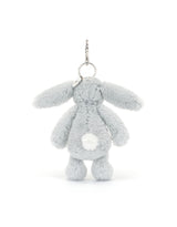 Breloque de sac - Lapin gris - Bashful Silver Bunny Bag Charm - Jellycat