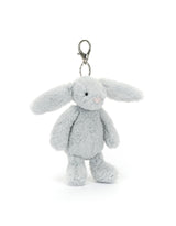 Breloque de sac - Lapin gris - Bashful Silver Bunny Bag Charm - Jellycat