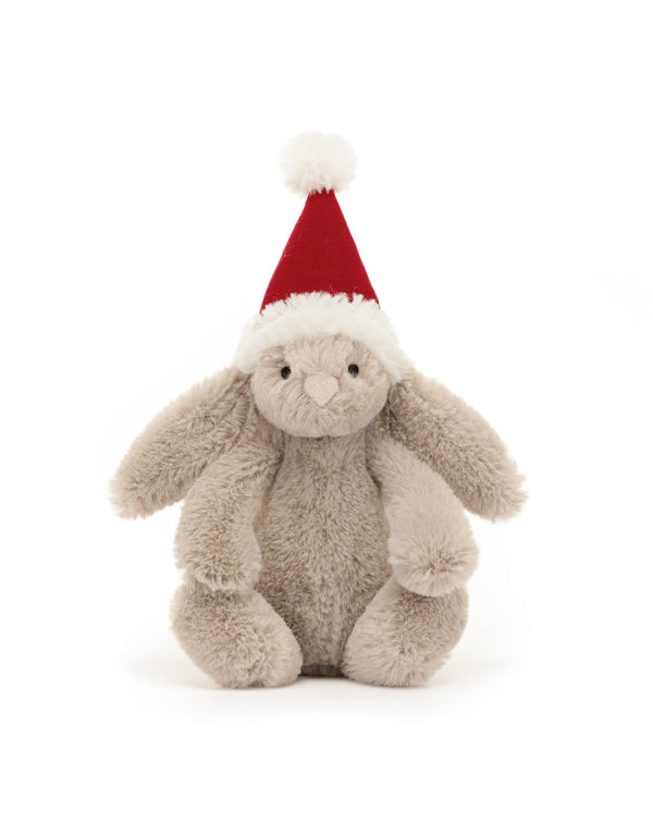 Peluche - Décoration lapin de Noël - Bashful Christmas Bunny Decoration - Jellycat