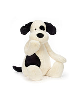 Peluche - Chien Bashful Noir et crème - Géant - Black & Cream Puppy Giant - Jellycat