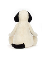 Peluche - Chien Bashful Noir et crème - Géant - Black & Cream Puppy Giant - Jellycat