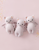 Peluche - Bébé chauve-souris lavande 7"- Cuddle + kind