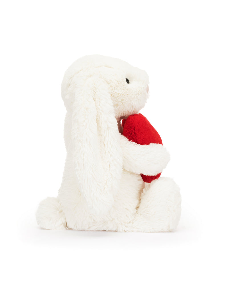 Peluche lapin blanc avec oeuf de Pâques Bobbi - Jellycat