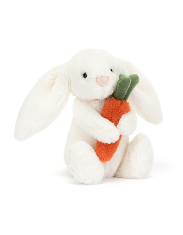Peluche - Lapin avec carotte - Bashful Bunny with Carrot - Jellycat