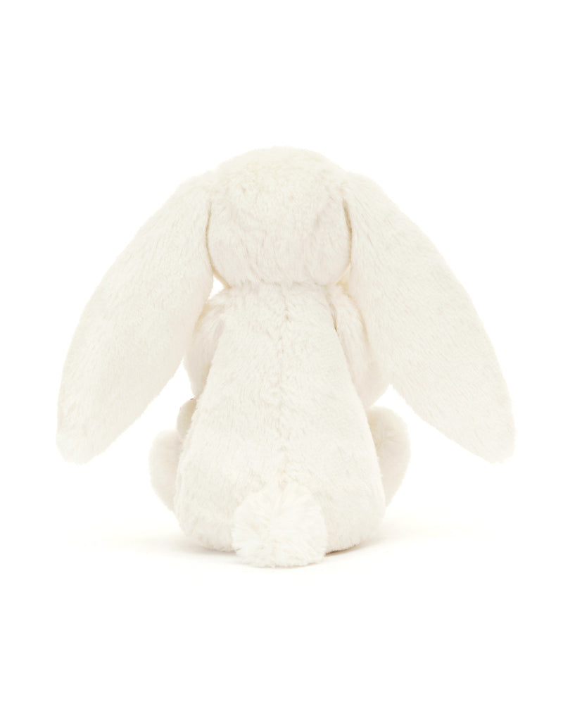 Peluche - Lapin avec canne de Noël - Bashful Bunny with Candy Cane - Jellycat