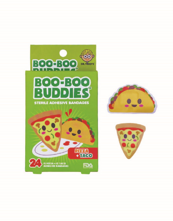 Pansement pour enfant - Pizza et taco - Boo-Boo Buddies