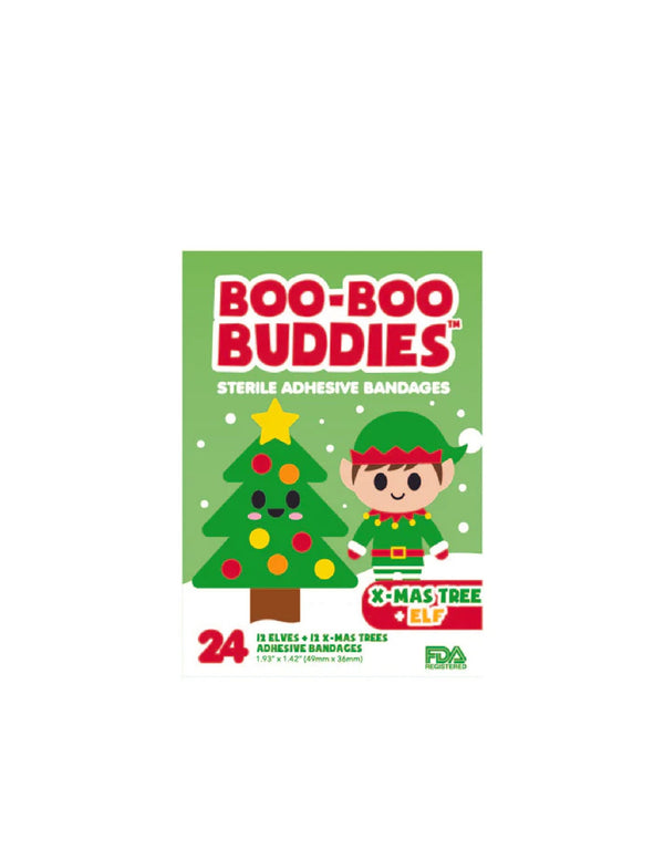 Pansement pour enfant - Sapin de Noël et Lutin - Boo-Boo Buddies