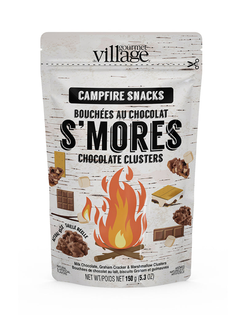 Bouchées au chocolat s'mores - Gourmet du village | Veille sur toi