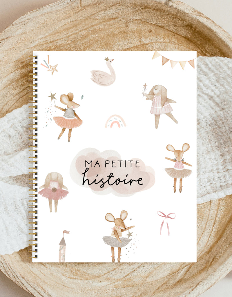 livre de bébé pour conserver les souvenirs - Royaume enchanté - Rainbows & lollipops