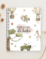 Mon livre de bébé pour conserver les souvenirs - Animaux et camions - Rainbows & lollipops