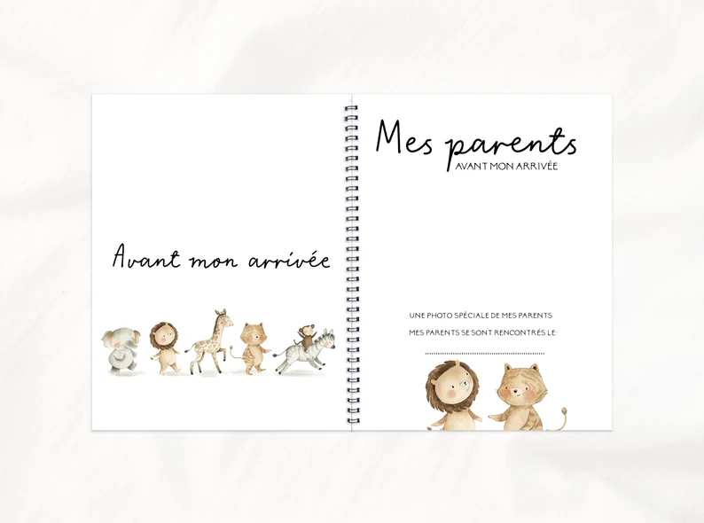 Baby Book - Animals and Trucks - Rainbows & Lollipops