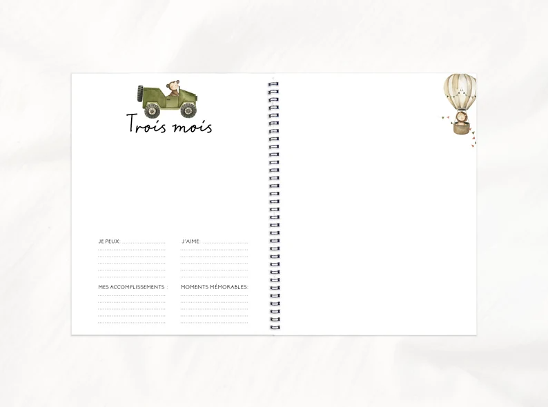 Baby Book - Animals and Trucks - Rainbows & Lollipops