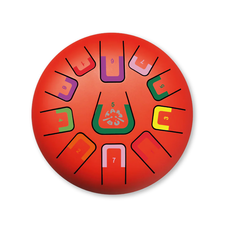 8" Tambú 11 Tones - Scarlet Sunset - Tambú