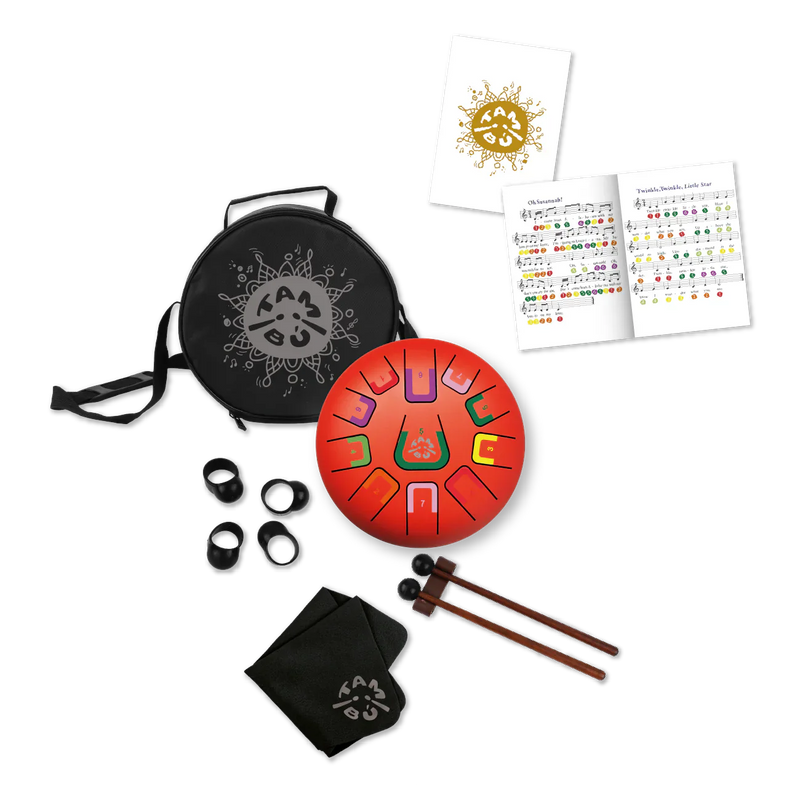 8" Tambú 11 Tones - Scarlet Sunset - Tambú