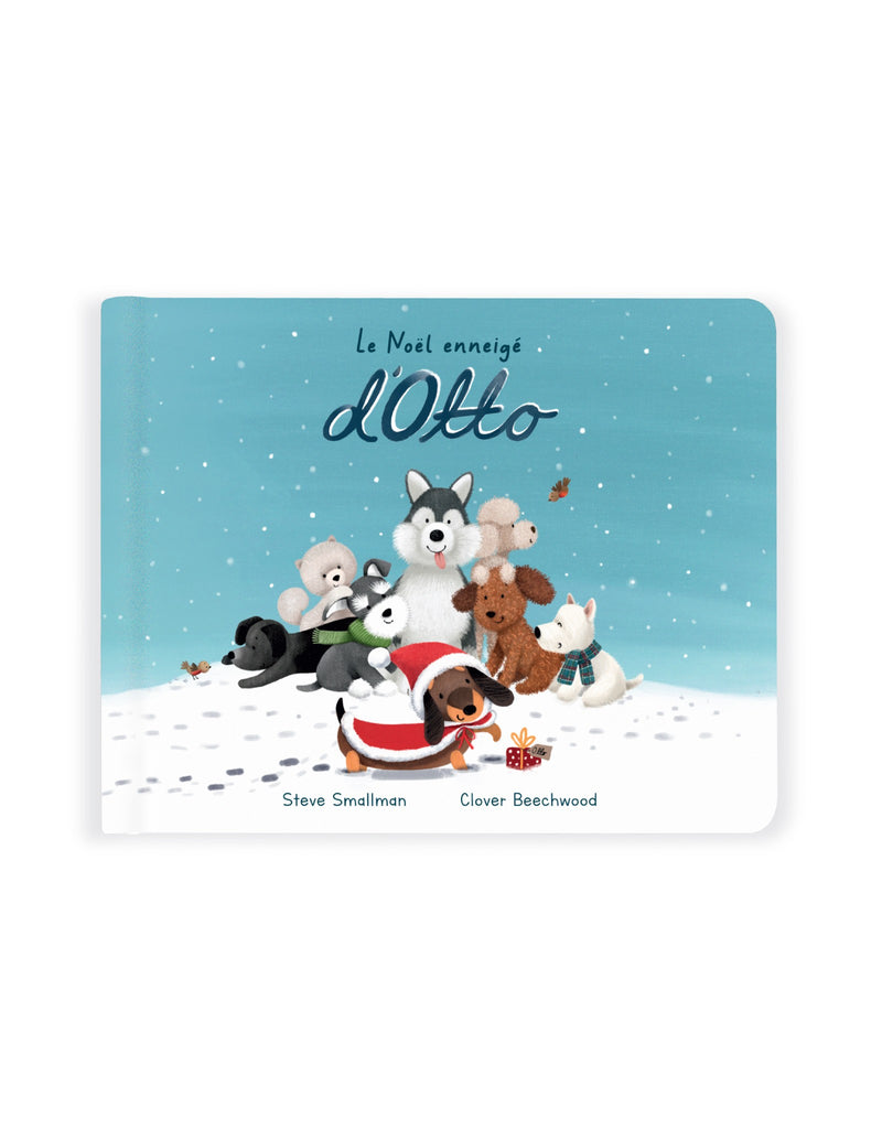 Livre - Le Noël enneigé d'Otto -  Jellycat