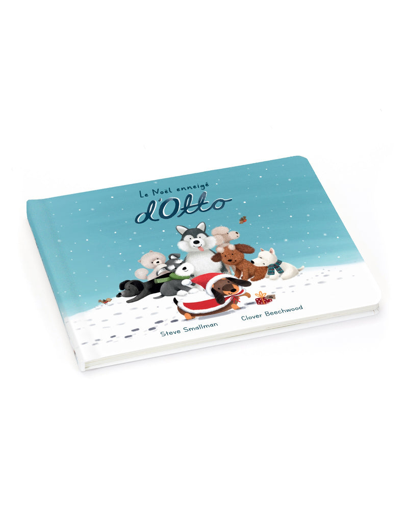 Livre - Le Noël enneigé d'Otto -  Jellycat