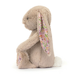 Peluche - Lapin Bashful Blossom - Beige Pétale - Moyen - Jellycat