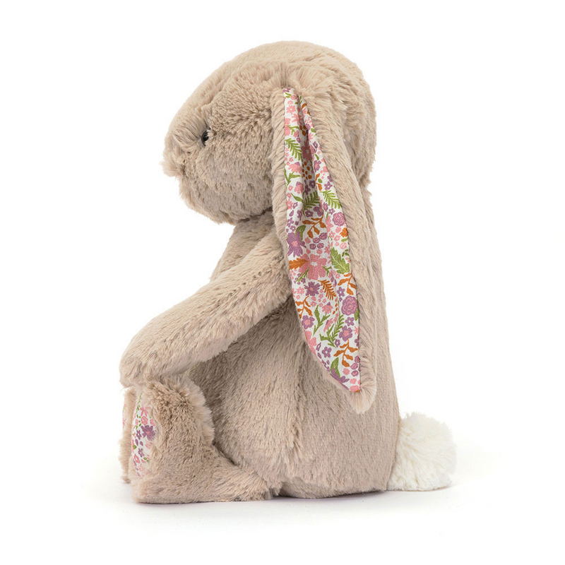 Peluche - Lapin Bashful Blossom - Beige Pétale - Moyen - Jellycat