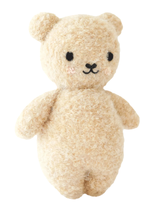 Peluche ours bouclé de couleur miel ultra-douce - Cuddle + Kind | Veille sur toi