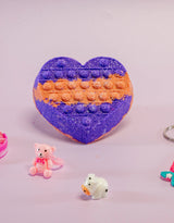 Bombe de bain en coeur pop it - La Fabrik | Veille sur toi