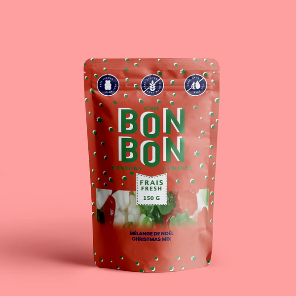 Bonbons - Mélange de Noël - 150g - La boîte à bonbons