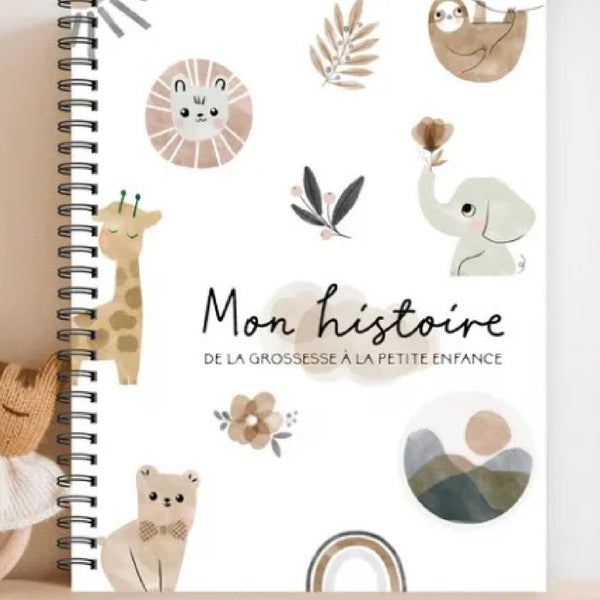 Mon journal de grossesse: Mon journal de grossesse à compléter avec amour.  (French Edition)