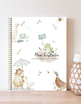 Livre de grossesse, bébé et petite enfance pour les souvenirs - Sous la pluie - Rainbows & Lollipops