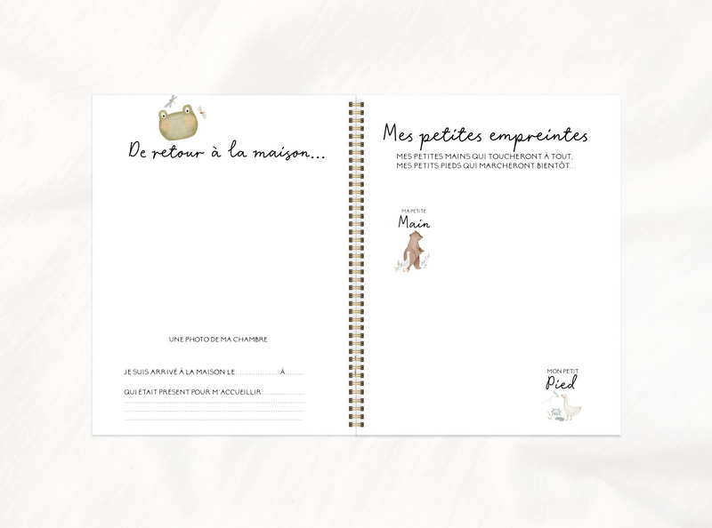 Pregnancy, Baby & Childhood Book - Rainy day - Rainbows & Lollipops