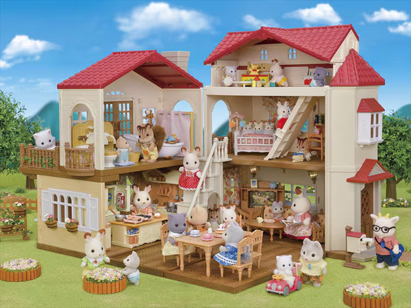 Maison de campagne au toit rouge - Calico Critters