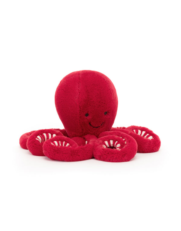 Peluche - Pieuvre Cranberry - Petite - Cranberry Octopus - Small - Jellycat