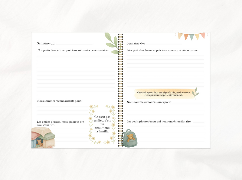 Journal of Little Family Joys - Rainbows & Lollipops