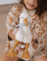 Plush - Nancy Seagull - and the little dog laughed