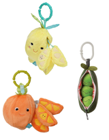 Jouet d'éveil et sensoriel de fruit et légume avec compartiment de tranche - Manhattan Toy | Veille sur toi