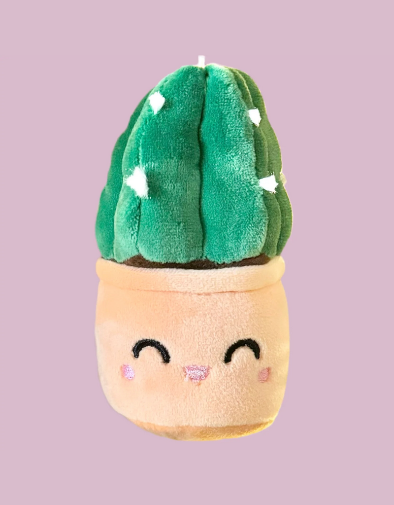 Breloque pour sac - Porte-clés en peluche - cactus - Blushiez