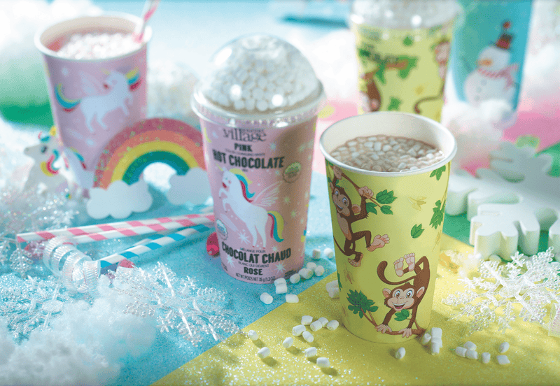 Gobelet de chocolat chaud - Licorne - Gourmet du village