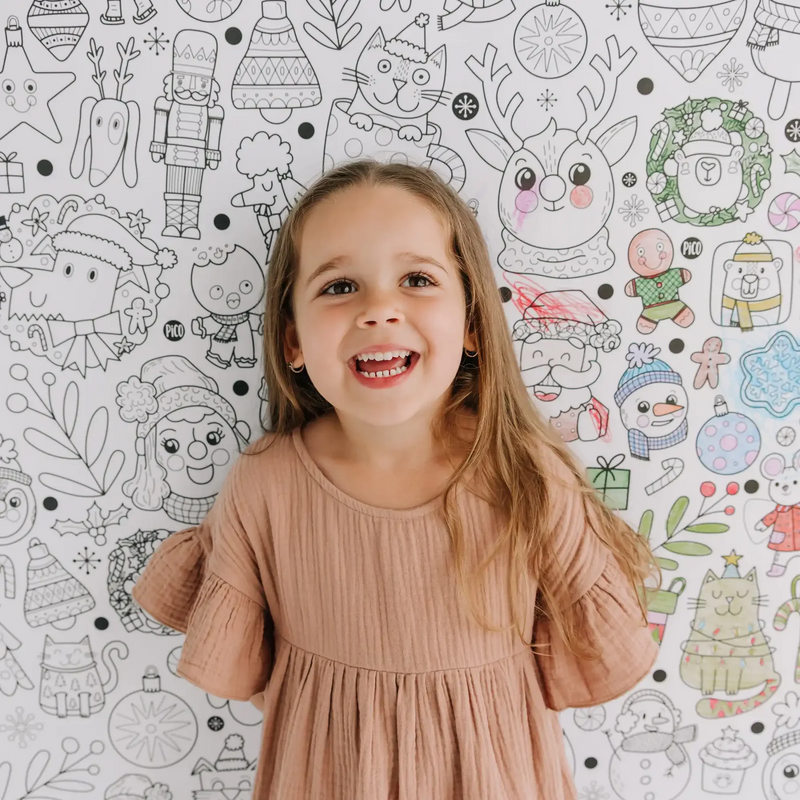 Coloriage Géant - Noël - Pico