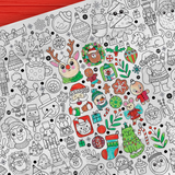 Coloriage Géant - Noël - Pico