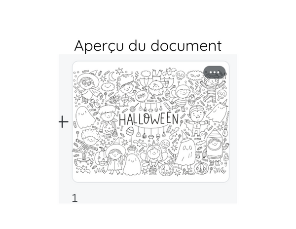 Coloriage d'Halloween "les jolis costumes" GRATUIT à télécharger!