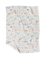 Couverture en minky doux pour enfant fabriquée au Québec - Veille sur toi