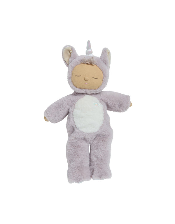 Poupée Cozy Dinkums - Licorne lilas - Sweetpea - Olli Ella