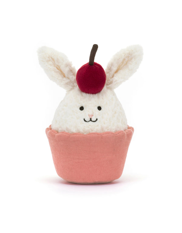 Peluche - Lapin Cupcake délicat - Dainty Dessert Bunny Cupcake - Jellycat