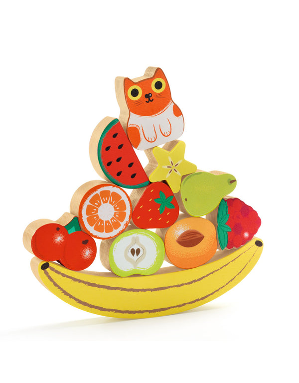 Casse-tête Puzz & Boom Happy en bois avec socle - Djeco | Veille sur toi