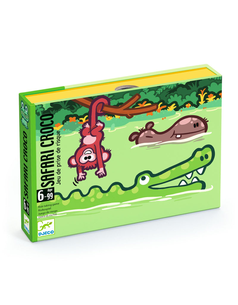 Jeu de prise de risque et de stratégie Safari Croco - Djeco | Veille sur toi