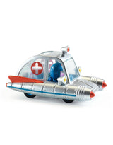 Voiture crazy motors - Space ambulance - Djeco | Veille sur toi